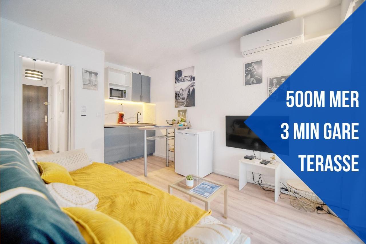 Le Kate-500M Plage-Terrasse Verriere Cote D'Azur Cannes Exterior foto